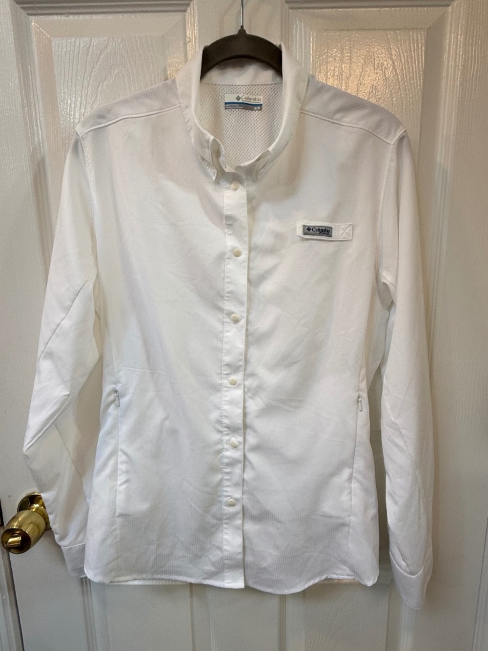 Columbia Women's PFG Tamiami II Long Sleeve Sun Shirt White